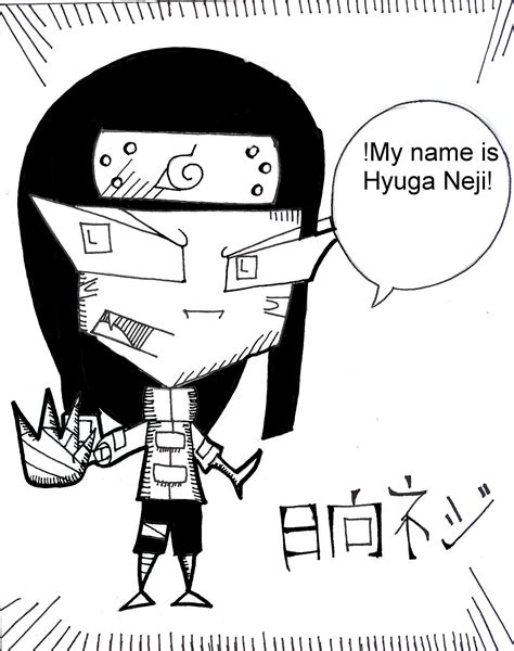 My Name Is Hyuga Neji By Invaderavatartitan13 Fanart Central