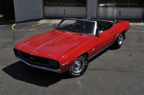 1969 Chevrolet Camaro Rs X11 Convertible Barn Find Must Sell No