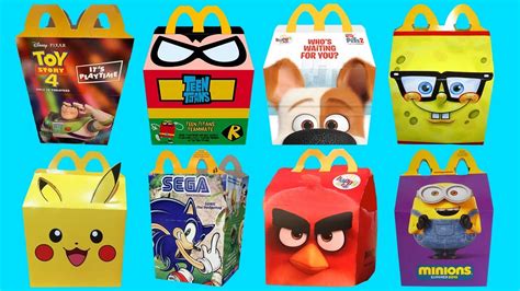 Best Of Happy Meal Toys Collection Ever 100 Boxes Youtube