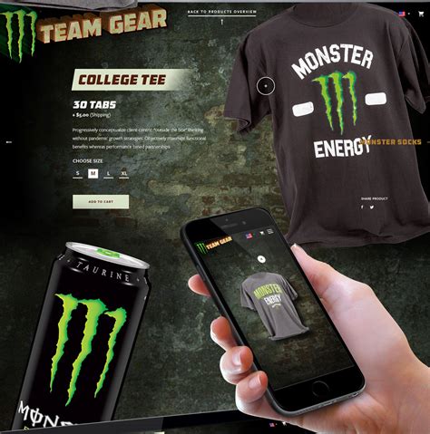 Monster Energy Team Gear On Behance