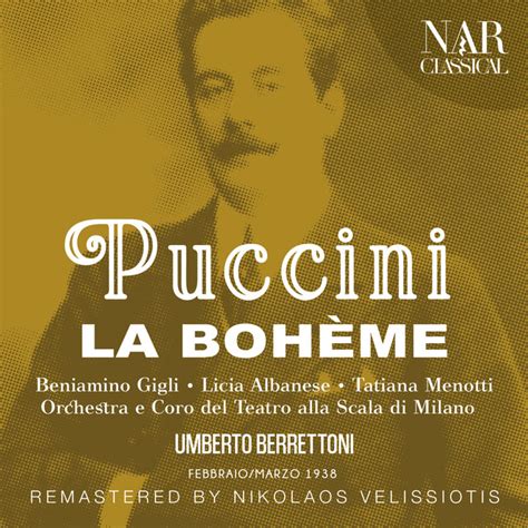 Puccini La BohÈme Album By Giacomo Puccini Spotify