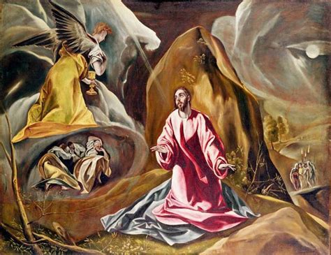 Agony In The Garden Of Gethsemane C1590s Posters And Prints By El Greco