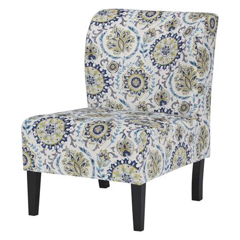 Signature Design By Ashley Triptis Floral Print Accent Chair