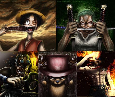 My One Piece Digital Fan Art By Atomiccircus On Deviantart