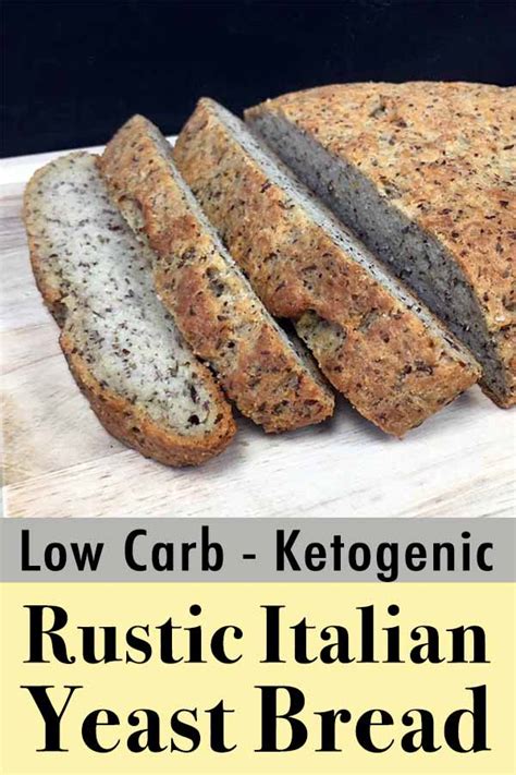 Most just didn't rise, but several did rise but ended up as. Rustic Italian Yeast Bread Low Carb & Keto - Resolution Eats
