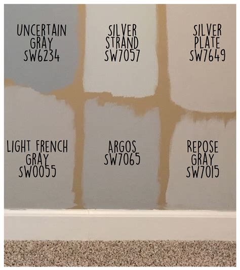 Sherwin Williams Paint Colors Repose Gray And Light French Gray Are