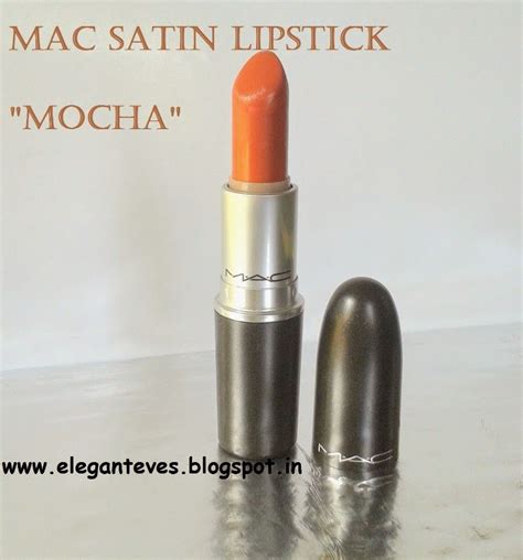 Review Of Mac Satin Lipstick Mocha Elegant Eves