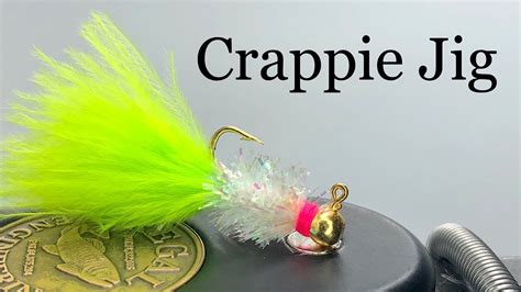 Crappie Jig Tying Making Crappie Jigs For Fly Fishing Youtube