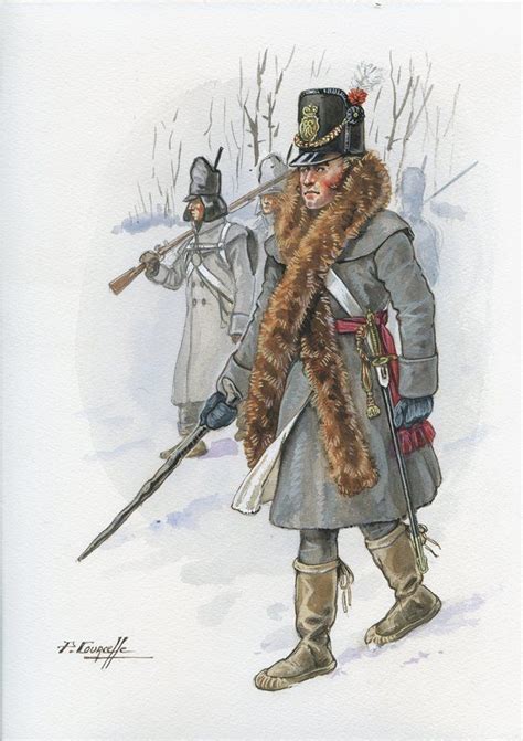 British Line Infantry Officer Winter Campaign Dress Canada 1812 By