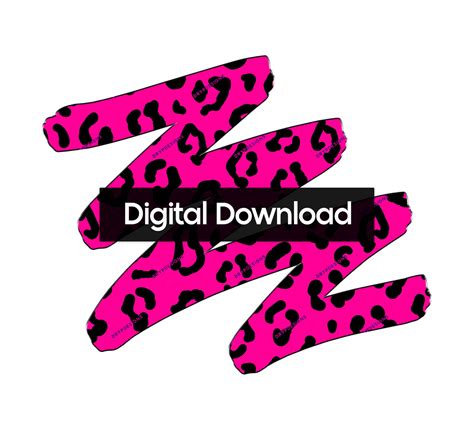Hot Pink Black Seamless Leopard Print Pattern — Drypdesigns