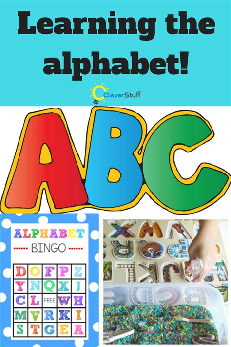 Teach Your Child The Alphabet Cleverstuff