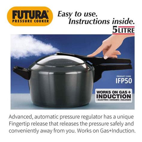 Buy Hawkins Futura Hard Anodised Aluminium Pressure Cooker Induction
