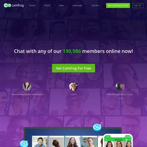 Camfrog Video Chat Rooms Online Group Chat And Live Webcams