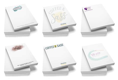 Personalized Note Pads Glued Note Pads Logo Note Pads Business Note