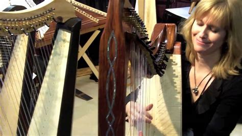 Namm 2011 Laurie Rasmussen Playing Harp Youtube
