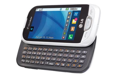 Lg Freedom Ii Slider Phone With A Qwerty Keyboard Lg Usa