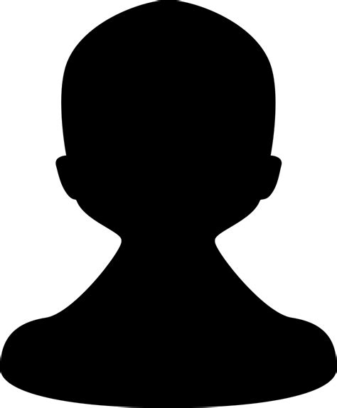 Baby Head Silhouette