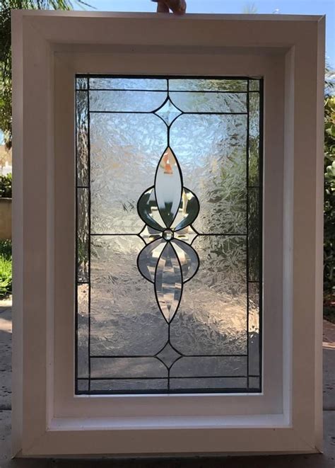 Vinyl Framed And Insulated Stained Glass Window Pasadena Etsy Stained Glass Windows Stained