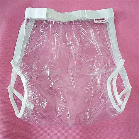 Free Shipping FUUBUU Transparent Adult Diapers Non Disposable