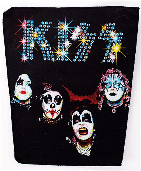 kiss back patch first album kiss museum