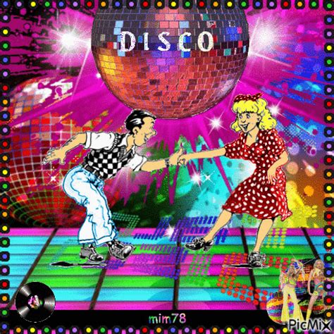 Disco Party Free Animated  Picmix