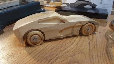 Wood Muscle Car Build An Easy Cnc Project In 2020 Wooden Toys Plans