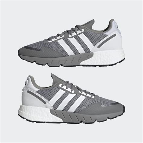 Купить женское Кроссовки Adidas Zx 1k Boost Shoes Серые H68718 в Москве