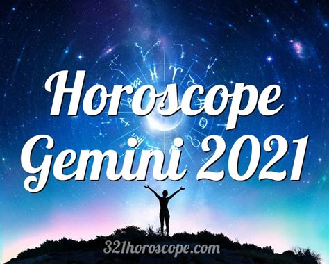 Horoscope Gemini 2021