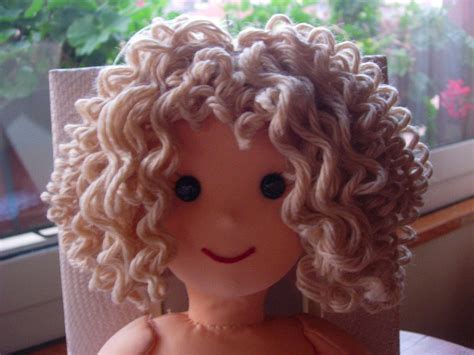 how to attach curly doll hair idea curly hair