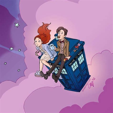 Doctorwho Eleventhdoctor Amypond Mattsmith Karengillan Art Tardis Dc Who Doctor Who
