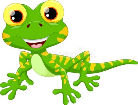 Lagarto Gecko Dibujo De Dibujos Animados Gecko Vertebrado Monocromo