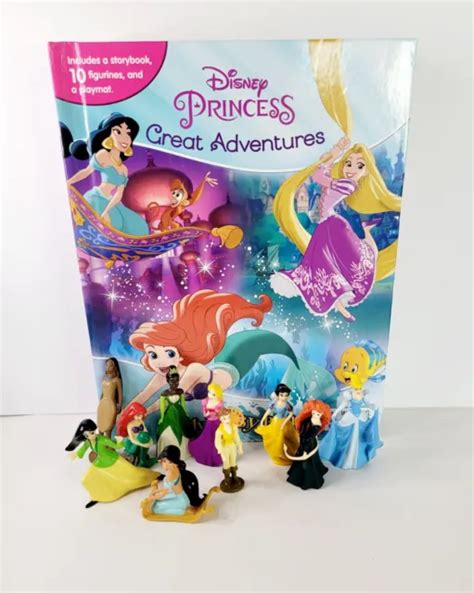 My Busy Book Disney Princess Great Adventure Story Playmat 10 Figure