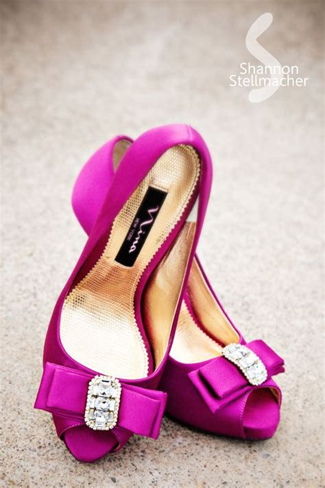 Hot Pink Wedding Shoes Fashion Shoes Beautiful Wedding Shoes