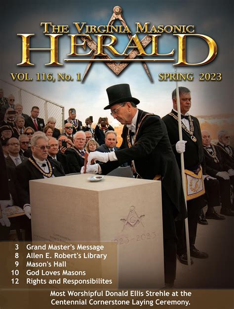 Virginia Masonic Herald Spring 2023 By Gerald Frey Issuu