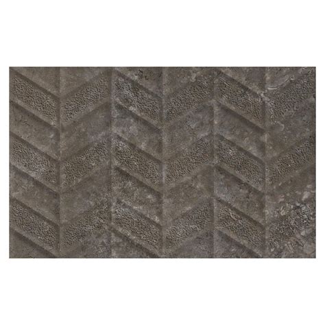 Sicily Grey Décor Ceramic Wall Tile Affordable 400x250mm From Ctd Tiles