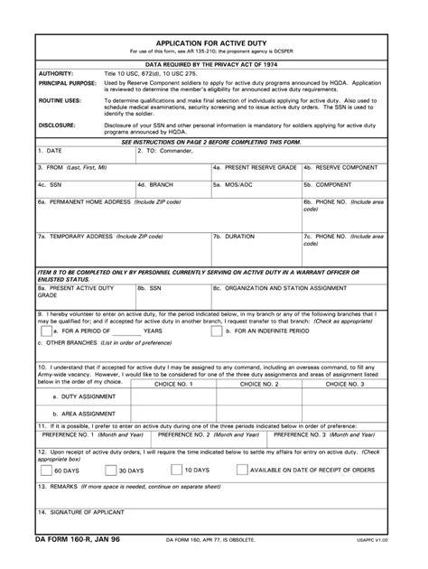 Da 160 2019 2024 Form Fill Out And Sign Printable Pdf Template