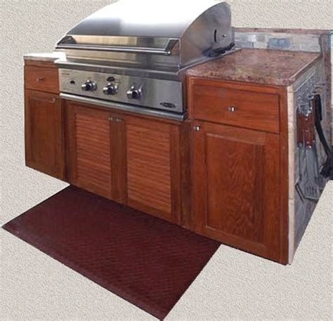 Available in stain, paint or weathered finishes. Doors Outdoor Kitchen - Custom Teak Marine Woodwork
