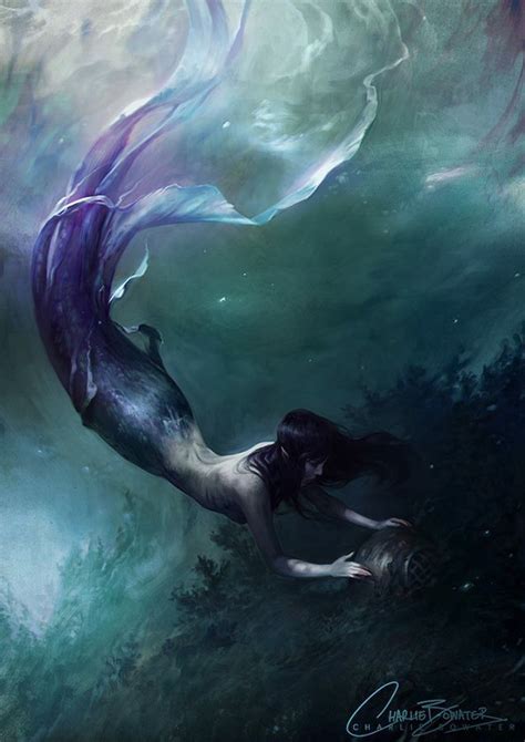 Artist Credit Charlie Bowater Mermaid Painting