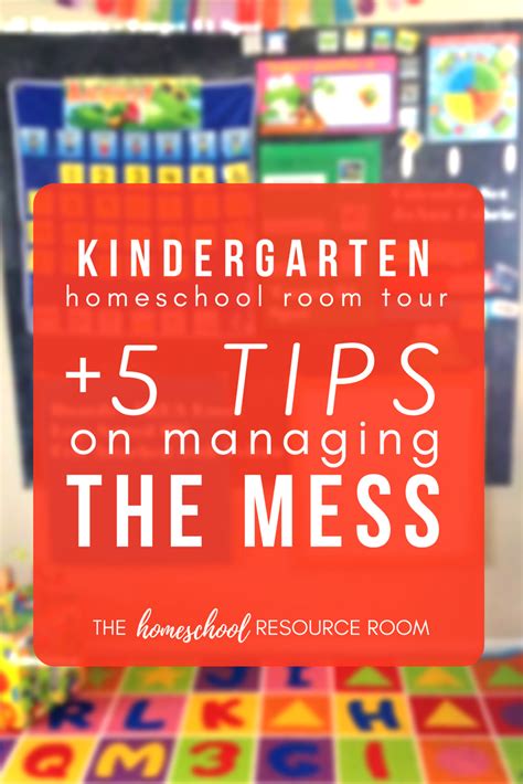 Organize Your Kindergarten Homeschool Room Today The Homeschool