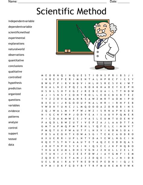 Scientific Method Worksheet Middle School