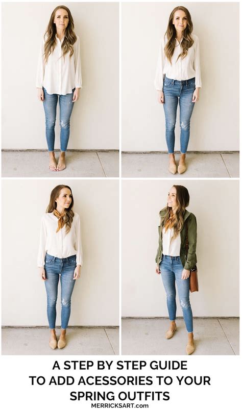 A Step By Step Guide For Putting Together Three Spring Outfits