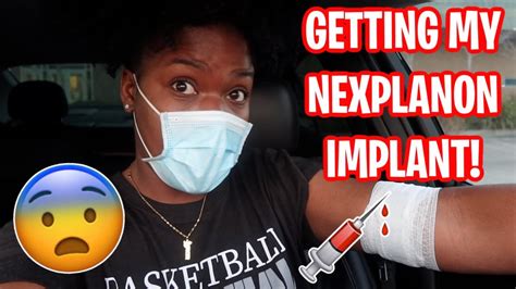 I Got The Nexplanon Birth Control Implant Vlog Youtube