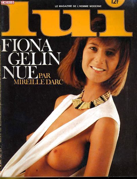Nackte Fiona Gelin In Lui Magazine