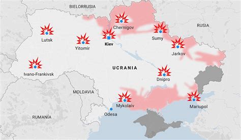 Mapas Así Avanzan Las Tropas Rusas En Ucrania Internacional