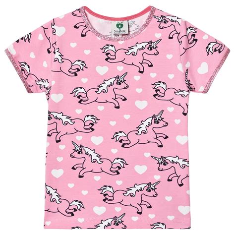 Småfolk Pink Unicorn T Shirt Alexandalexa