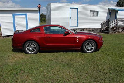 Ruby Red Metallic 2014 Ford Mustang V6 Low Miles For Sale Mustangcarplace