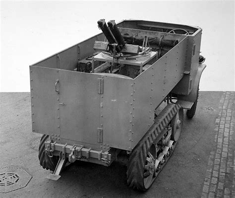 Interwar Tank Development Burford Machine Gun Carrier 1926