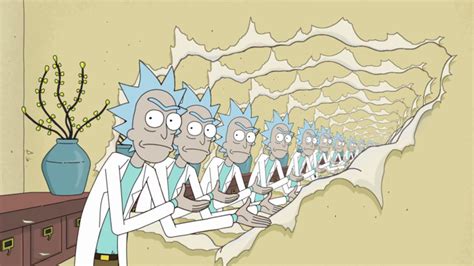 Rick And Morty Ripping Wallpaper Meme Template Matane Wall