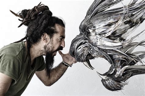 Incredible Animal Masks Made From Hammered Steel By Selcuk Yilmaz
