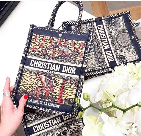 Dior Vertical Book Tote Bag For Cruise 2020 The Art Of Mike Mignola
